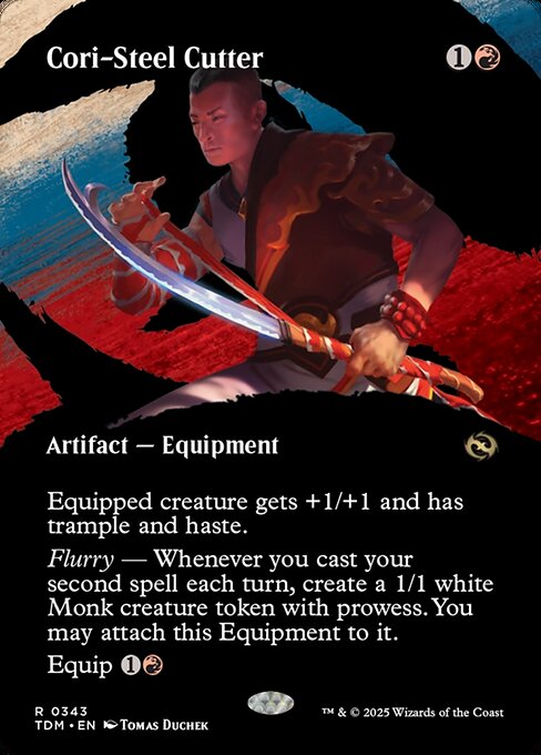 Cori-Steel Cutter (Borderless) - Tarkir: Dragonstorm