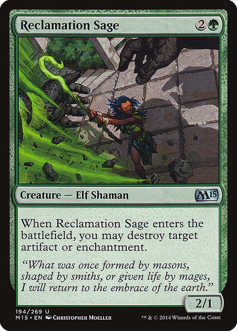 Reclamation Sage - Magic 2015 (M15)