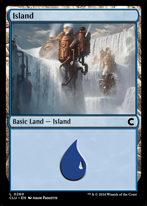 Island (0260) - Ravnica: Clue Edition