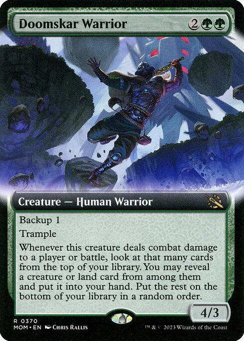 Doomskar Warrior (Extended Art) - March of the Machine