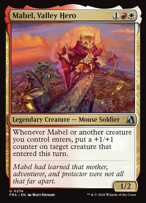 Mabel, Valley Hero (Foil) - Reality Fracture