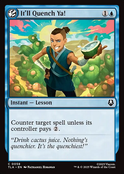 It'll Quench Ya! - Avatar: The Last Airbender