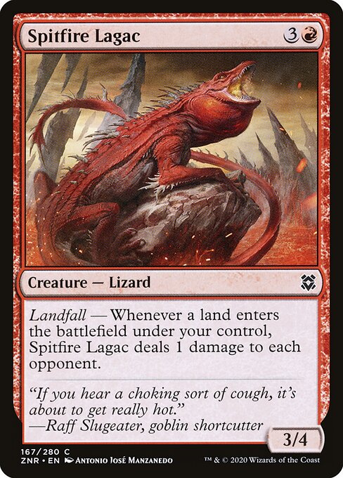 Spitfire Lagac (Foil) - Zendikar Rising