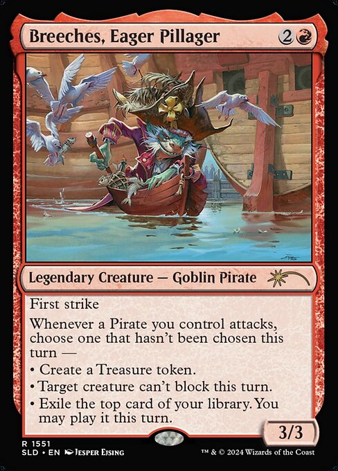 Breeches, Eager Pillager - Secret Lair Drop Series