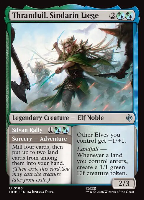 Thranduil, Sindarin Liege (Foil) - The Hobbit