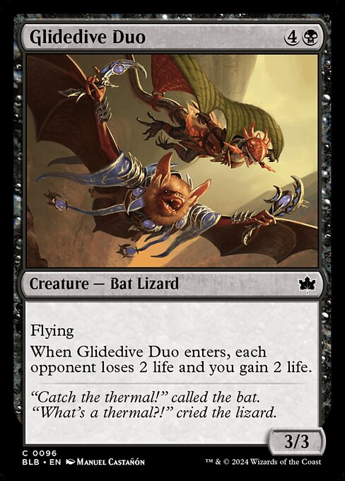 Glidedive Duo (Foil) - Bloomburrow