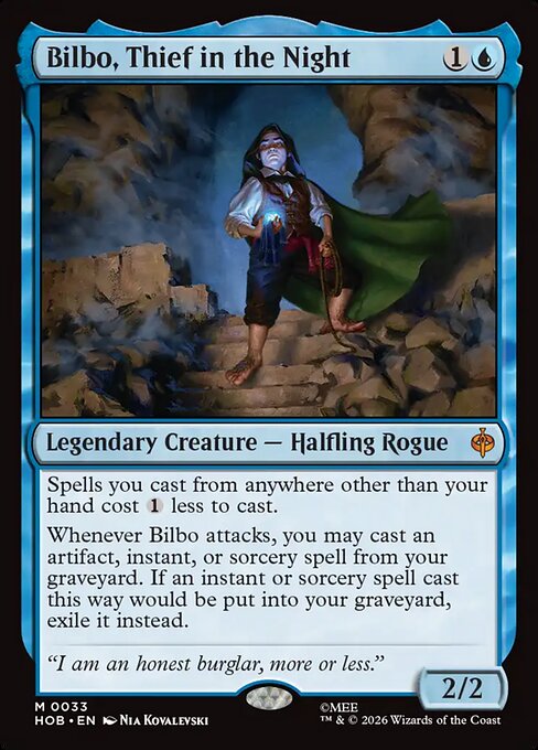 Bilbo, Thief in the Night (Foil) - The Hobbit