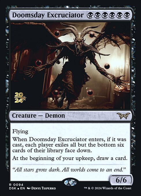 Doomsday Excruciator - Prerelease Cards