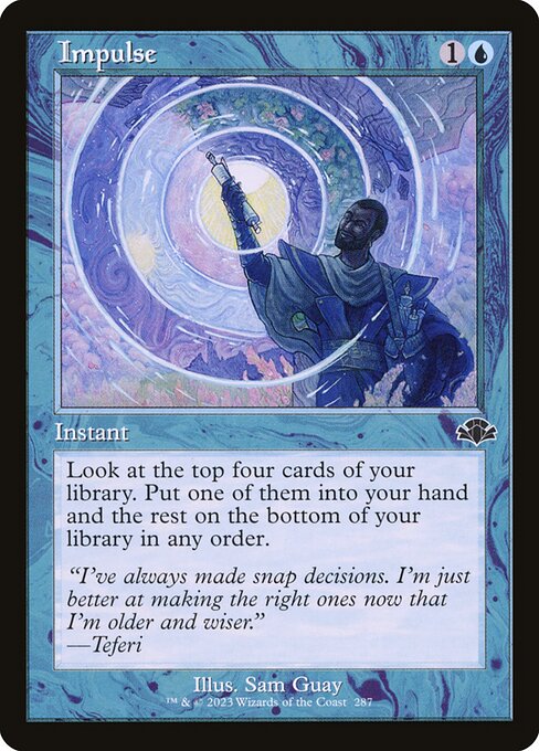 Impulse (Retro Frame) - Dominaria Remastered