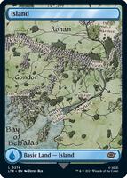 Island (0274) (Foil) - Universes Beyond: The Lord of the Rings: Tales of Middle-earth