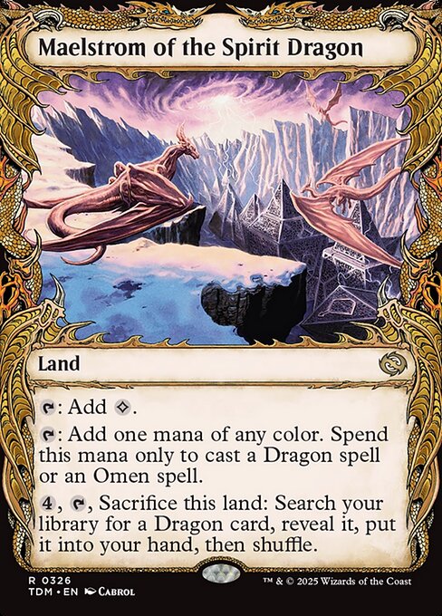 Maelstrom of the Spirit Dragon (Showcase) - Tarkir: Dragonstorm