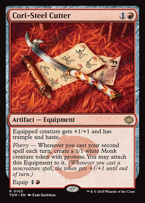 Cori-Steel Cutter (Foil) - Tarkir: Dragonstorm
