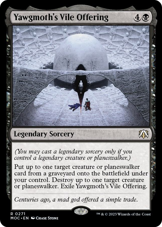 Yawgmoth's Vile Offering - Commander: March of the Machine