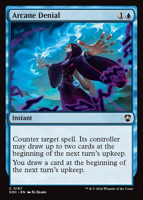 Arcane Denial - Commander: Secrets of Strixhaven