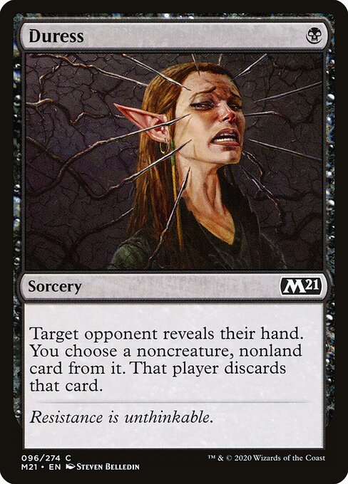 Duress (Foil) - Core Set 2021