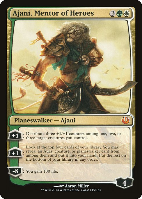 Ajani, Mentor of Heroes - Journey Into Nyx
