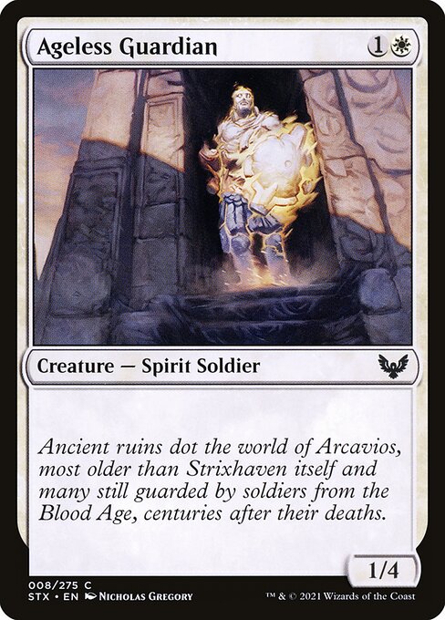 Ageless Guardian (Foil) - Strixhaven: School of Mages