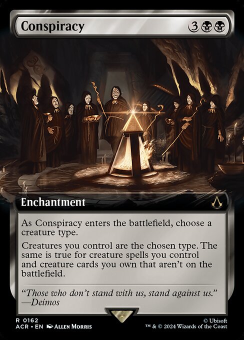 Conspiracy (Extended Art) (Foil) - Universes Beyond: Assassin's Creed