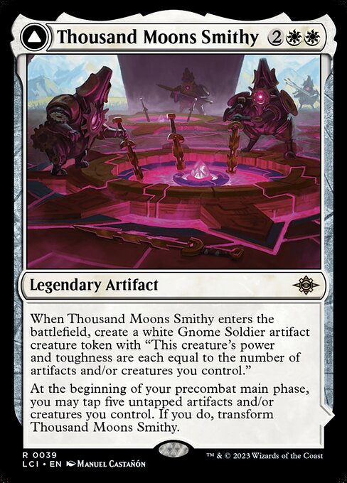 Thousand Moons Smithy (Foil) - The Lost Caverns of Ixalan