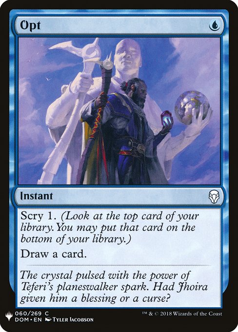 Opt - The List Reprints