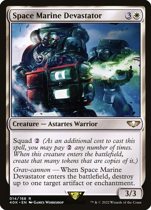 Space Marine Devastator - Universes Beyond: Warhammer 40,000