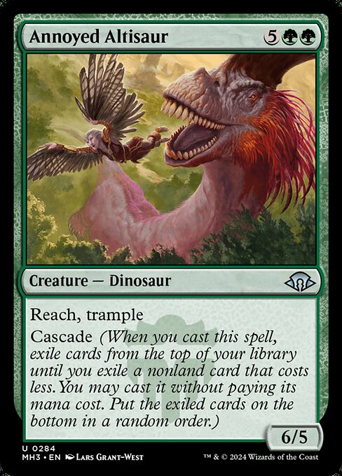 Annoyed Altisaur (Foil) - Modern Horizons 3