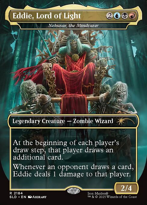 Eddie, Lord of Light - Nekusar, the Mindrazer - Secret Lair Drop Series