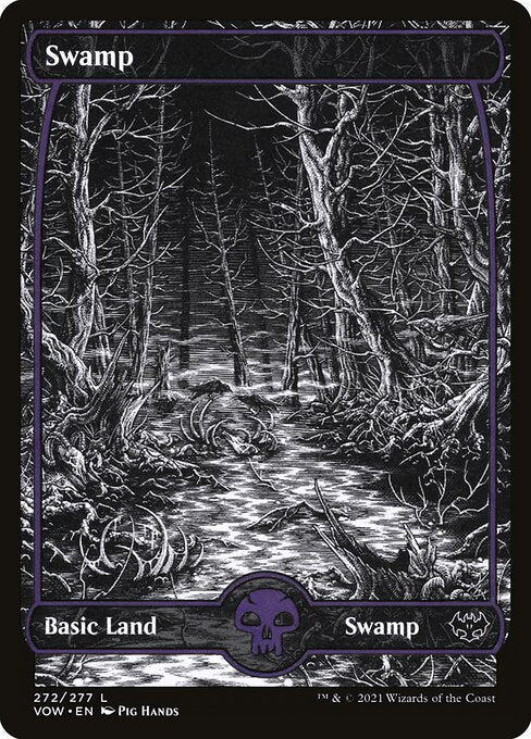 Swamp (272) (Foil) - Innistrad: Crimson Vow