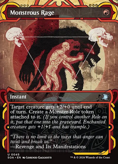 Monstrous Rage - Secrets of Strixhaven: Mystical Archive