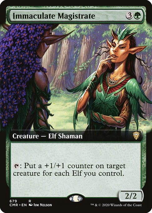 Immaculate Magistrate (Extended Art) - Commander Legends