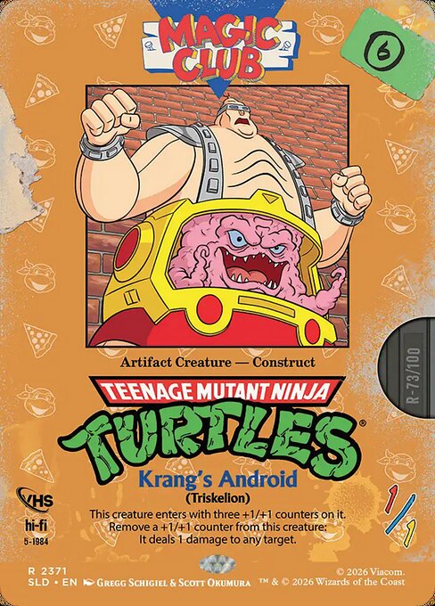 Krang's Android - Triskelion (Foil) - Secret Lair Drop Series