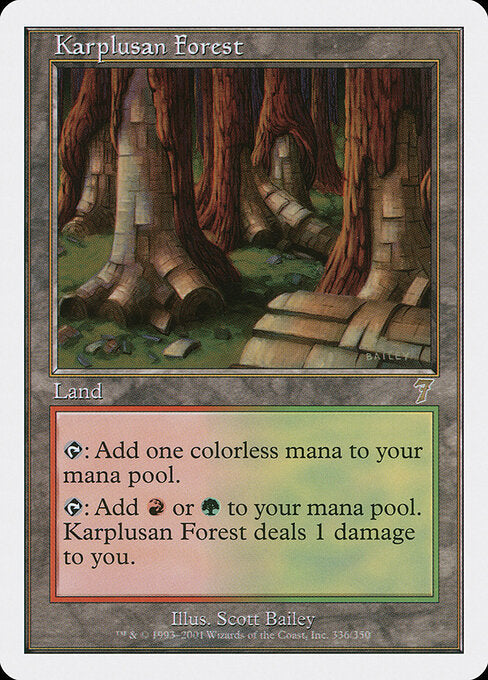 Karplusan Forest - 7th Edition