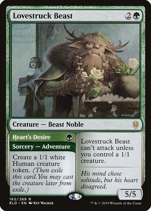 Lovestruck Beast - Throne of Eldraine