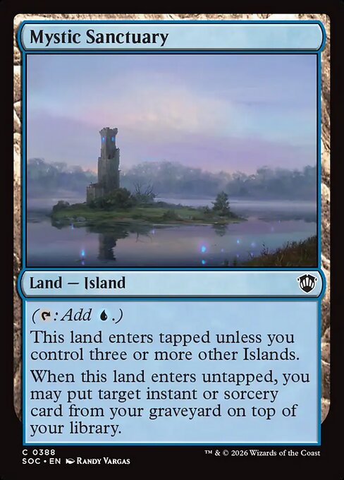 Mystic Sanctuary - Commander: Secrets of Strixhaven