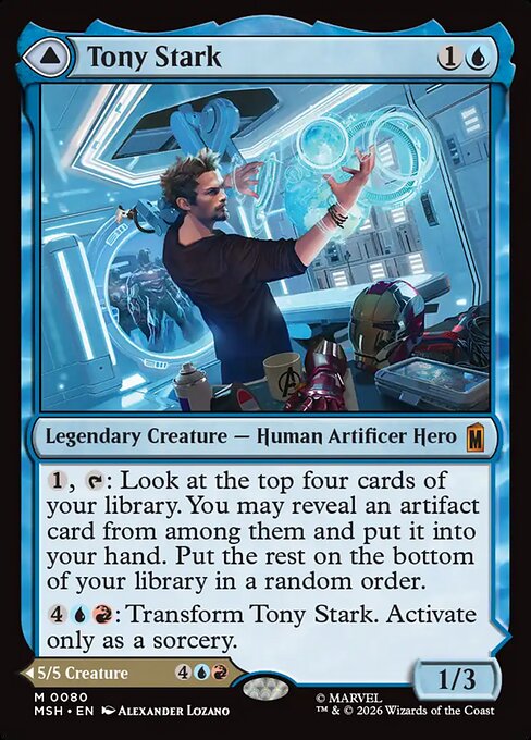 Tony Stark (Foil) - Marvel Super Heroes