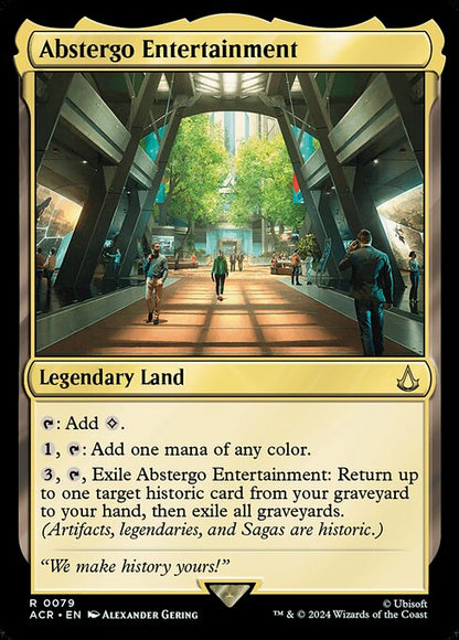 Abstergo Entertainment (Foil) - Universes Beyond: Assassin's Creed