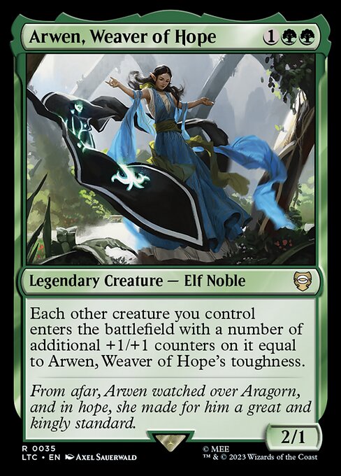 Arwen, Weaver of Hope - Commander: The Lord of the Rings: Tales of Middle-earth
