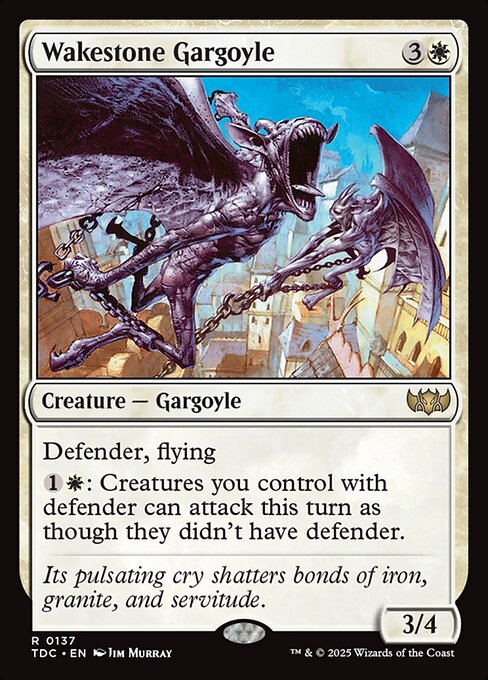 Wakestone Gargoyle - Commander: Tarkir: Dragonstorm