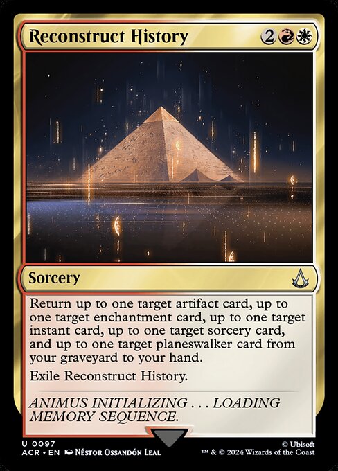 Reconstruct History - Universes Beyond: Assassin's Creed