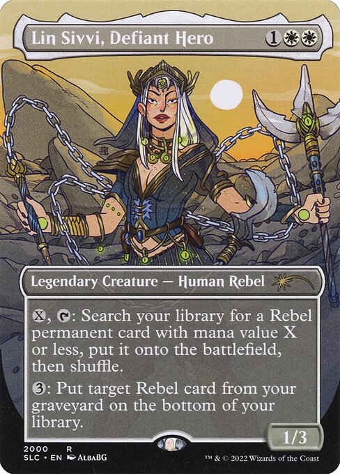 Lin Sivvi, Defiant Hero - Secret Lair Countdown Kit