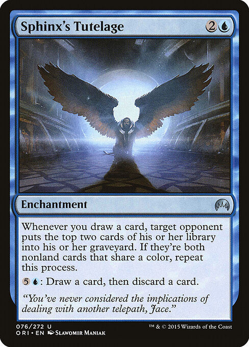 Sphinx's Tutelage - Magic Origins