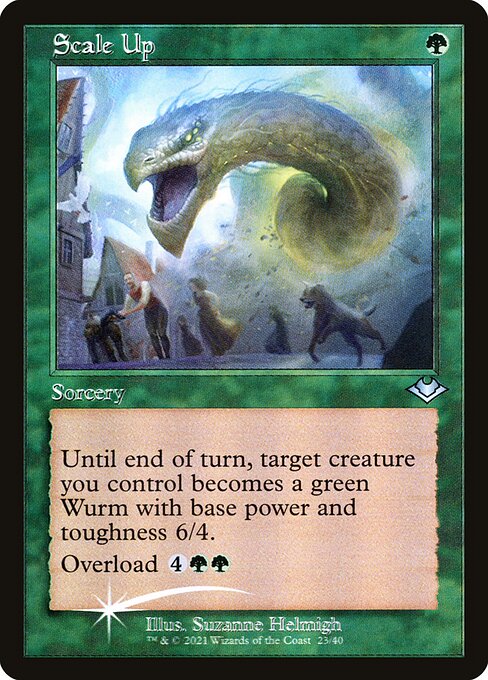 Scale Up (Retro Frame) (Foil) - Modern Horizons