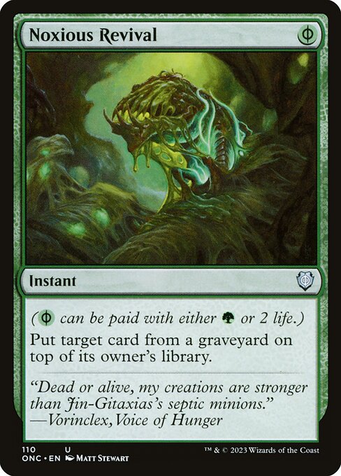 Noxious Revival - Commander: Phyrexia: All Will Be One