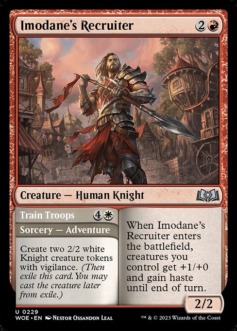 Imodane's Recruiter - Wilds of Eldraine