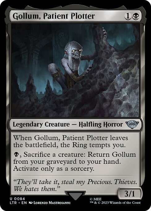Gollum, Patient Plotter - Universes Beyond: The Lord of the Rings: Tales of Middle-earth