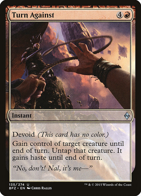 Turn Against - Battle for Zendikar