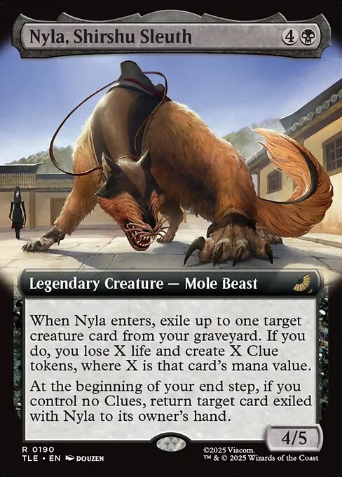 Nyla, Shirshu Sleuth (Extended Art) (Foil) - Avatar: The Last Airbender: Eternal-Legal