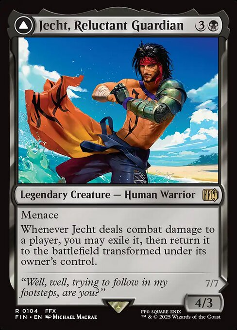Jecht, Reluctant Guardian (Foil) - FINAL FANTASY