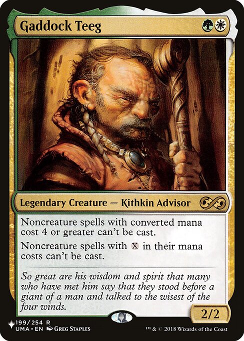 Gaddock Teeg - The List Reprints