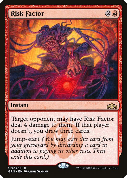 Risk Factor (Foil) - Guilds of Ravnica